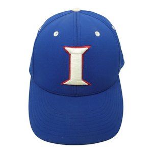 Richardson PTS20 Embroidered I Initial Fitted L/XL Cap Baseball Trucker Hat Blue